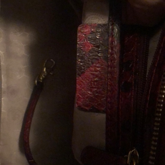 Michael Kors Collection Red Python Skin Leather - Picture 4 of 5